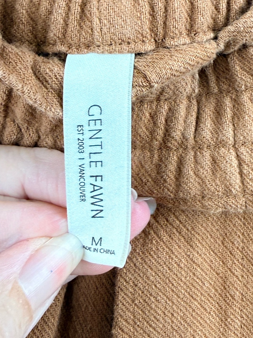 Gentle fawn 100% cotton pull on shorts medium - Picture 11 of 12